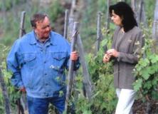 Georges Vernay mit seiner Tochter Christine, die h